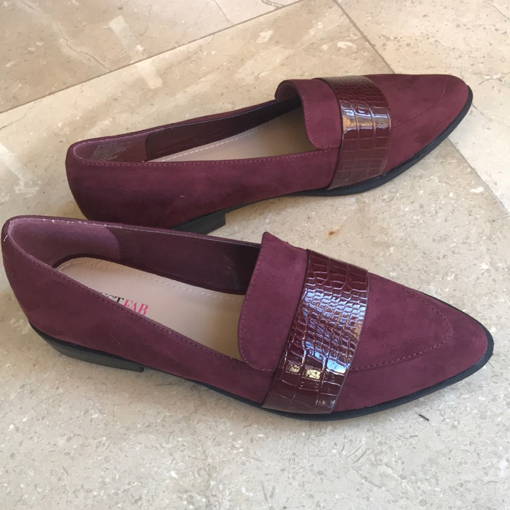 Burgundy Loafers